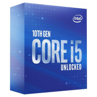 Intel Core i5-10600KF, 6x 4,1 GHz (Turbo 4,8GHz) boxed - neu 12 Threads, 12MB Cache, 125W, Ohne Grafik, LGA1200