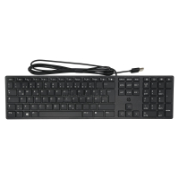 HP USB keyboard (QWERTZ) German - new wired, black