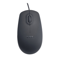 Dell USB mouse optical - new wired, black