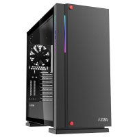AZZA Zircon 7000 Black - neu RGB ATX Full-Tower mit Glas-Seitendeckel