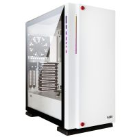 AZZA Zircon 7000 White - neu RGB ATX Full-Tower mit Glas-Seitendeckel