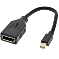 Mini DisplayPort auf DisplayPort (Female) Adapter - neu Länge: ca. 10cm