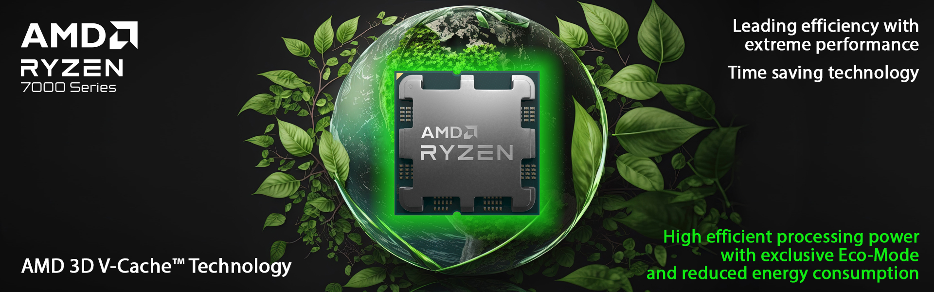 AMD Ryzen 7000 Series Desktop Processors with AMD 3D V-Cache